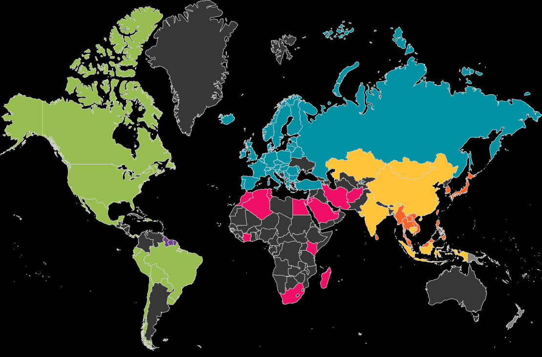 Ubigi coverage map