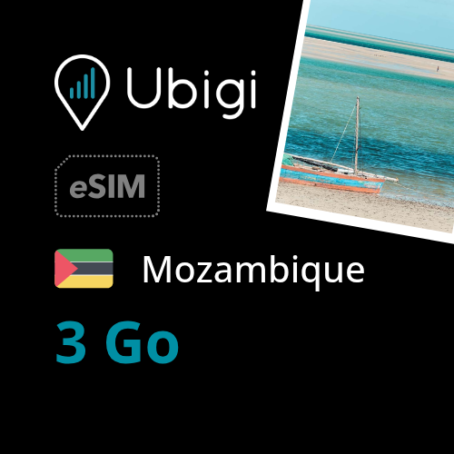Oneoff Forfait eSIM prépayée  - 3Go | Ubigi
