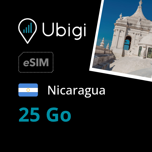 Oneoff Forfait eSIM prépayée  - 25Go | Ubigi