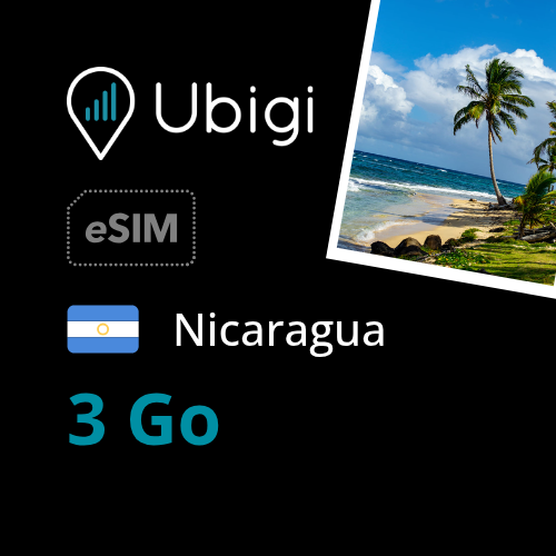 Oneoff Forfait eSIM prépayée  - 3Go | Ubigi
