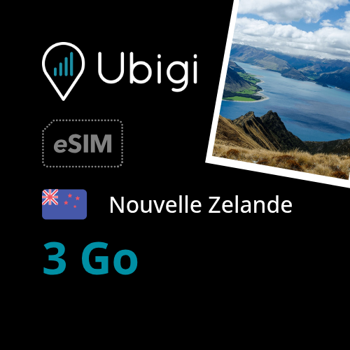 Oneoff Forfait eSIM prépayée  - 3Go | Ubigi