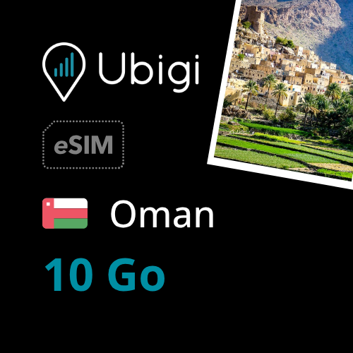 Oneoff Forfait eSIM prépayée  - 10Go | Ubigi