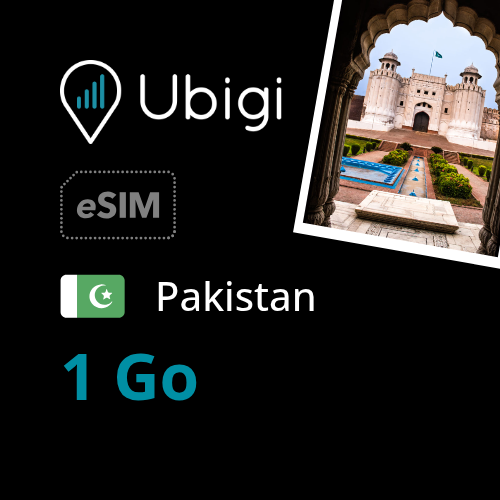 Oneoff Forfait eSIM prépayée  - 1Go | Ubigi