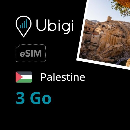 Oneoff Forfait eSIM prépayée  - 3Go | Ubigi