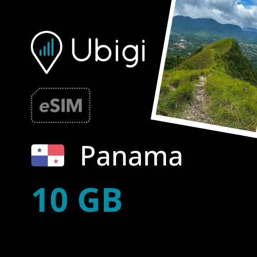 Panama Prepaid eSIM data plan - 10GB| Ubigi