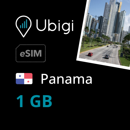 Panama Prepaid eSIM data plan - 1GB| Ubigi