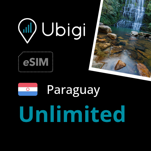 Paraguay Prepaid eSIM data plan - Unlimited| Ubigi