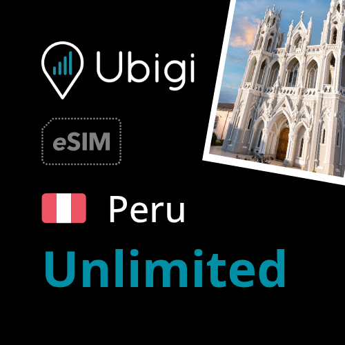 Peru Prepaid eSIM data plan - Unlimited| Ubigi