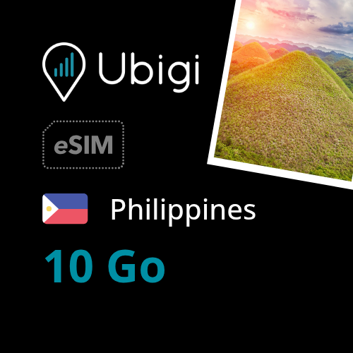Oneoff Forfait eSIM prépayée  - 10Go | Ubigi