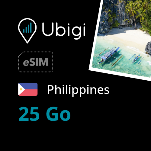 Oneoff Forfait eSIM prépayée  - 25Go | Ubigi