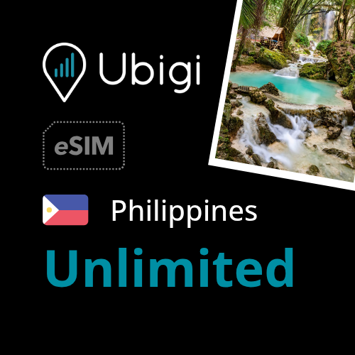 Philippines Prepaid eSIM data plan - Unlimited| Ubigi
