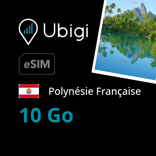 Oneoff Forfait eSIM prépayée  - 10Go | Ubigi