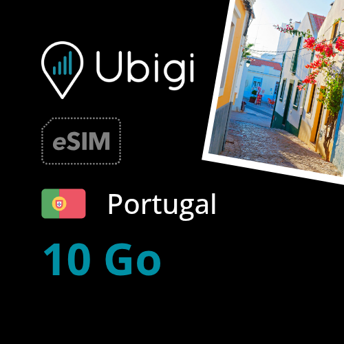Oneoff Forfait eSIM prépayée  - 10Go | Ubigi
