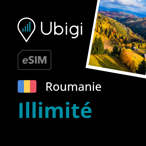 Oneoff Forfait eSIM prépayée  - Données illimitées | Ubigi