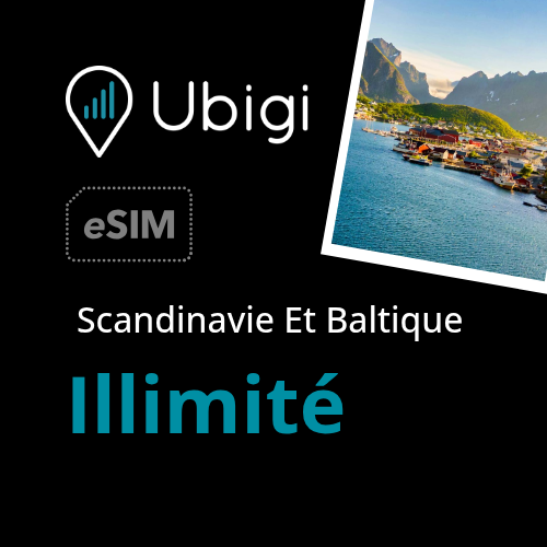 Oneoff Forfait eSIM prépayée  - Données illimitées | Ubigi