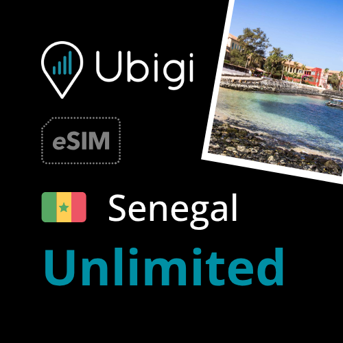 Senegal Prepaid eSIM data plan - Unlimited| Ubigi