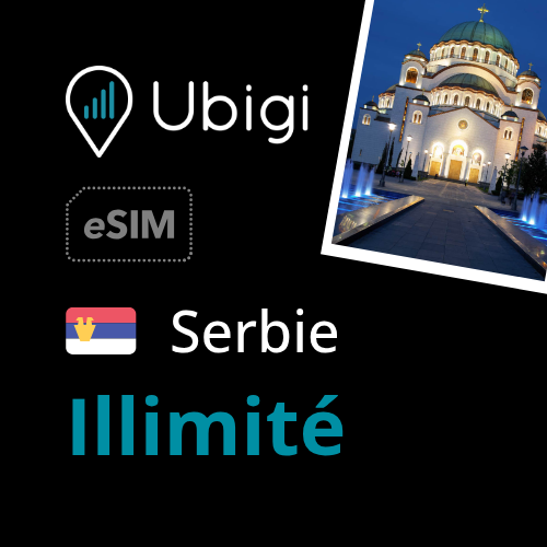 Oneoff Forfait eSIM prépayée  - Données illimitées | Ubigi