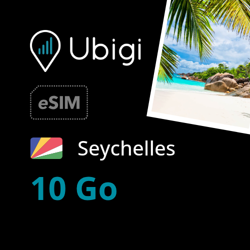 Oneoff Forfait eSIM prépayée  - 10Go | Ubigi