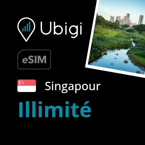 Oneoff Forfait eSIM prépayée  - Données illimitées | Ubigi