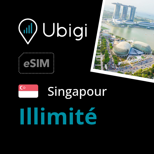 Oneoff Forfait eSIM prépayée  - Données illimitées | Ubigi