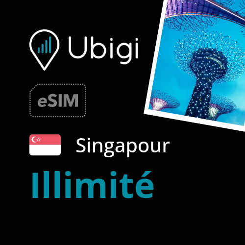 Oneoff Forfait eSIM prépayée  - Données illimitées | Ubigi