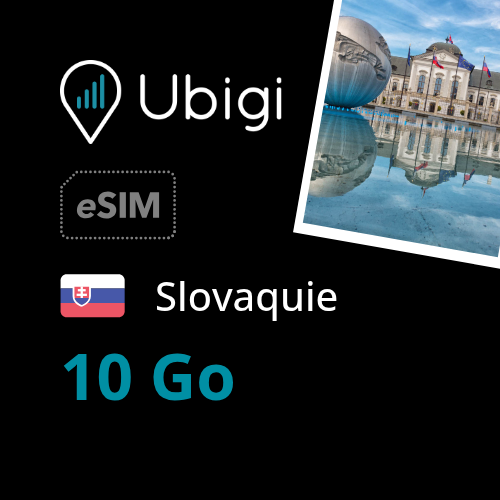 Oneoff Forfait eSIM prépayée  - 10Go | Ubigi