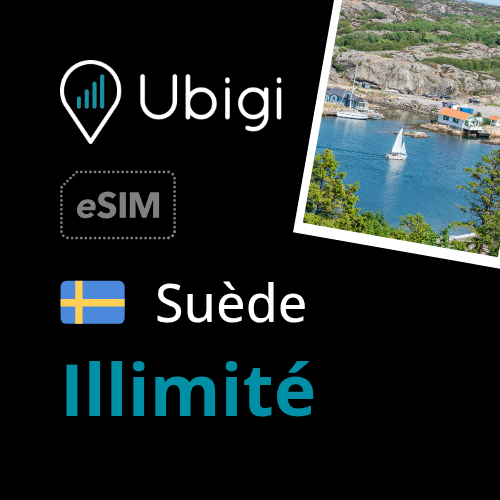 Oneoff Forfait eSIM prépayée  - Données illimitées | Ubigi