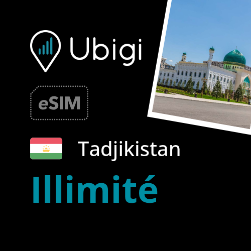 Oneoff Forfait eSIM prépayée  - Données illimitées | Ubigi