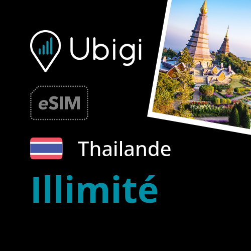 Oneoff Forfait eSIM prépayée  - Données illimitées | Ubigi