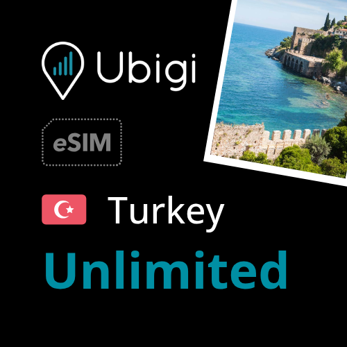 Turkey Prepaid eSIM data plan - Unlimited| Ubigi