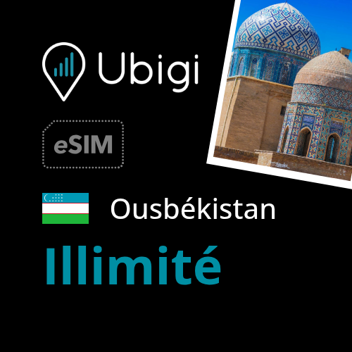 Oneoff Forfait eSIM prépayée  - Données illimitées | Ubigi